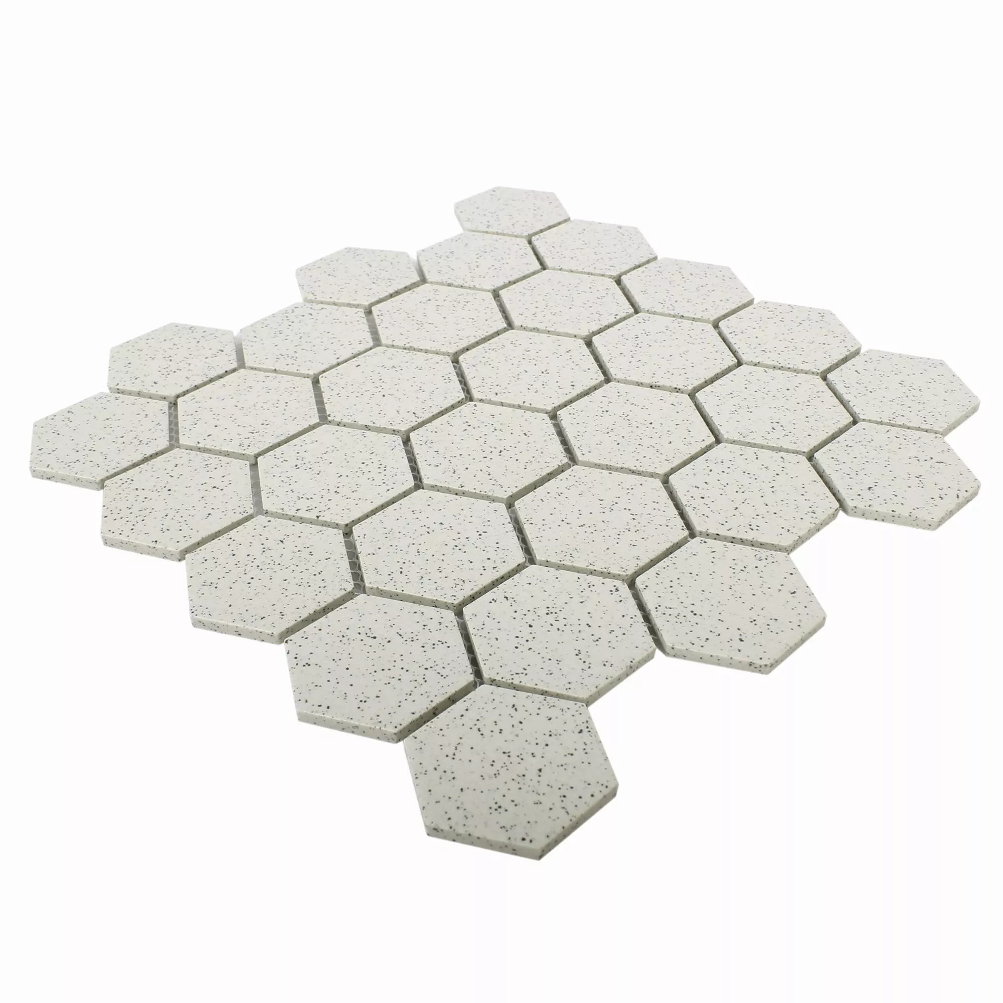 Keramik Mosaik Fliser Luanda Beige Hexagon 51