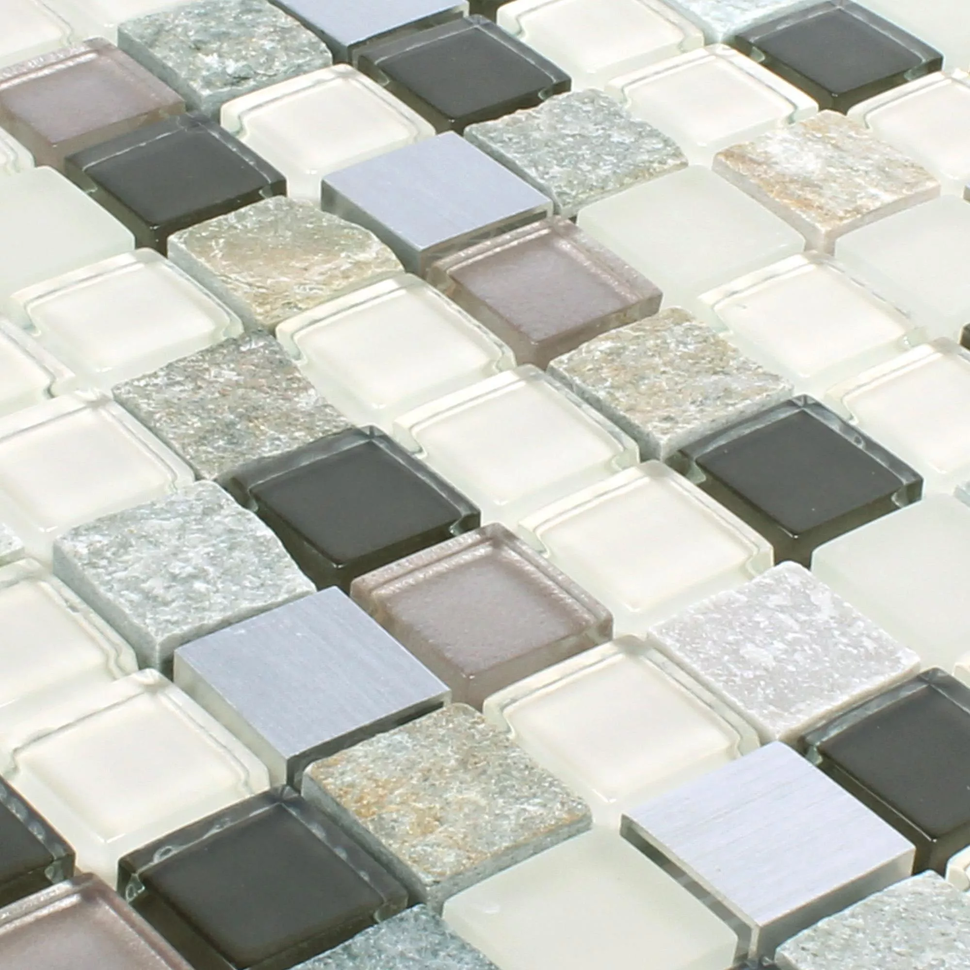 Mosaik Fliser Natursten Glas Metal Mix Altona