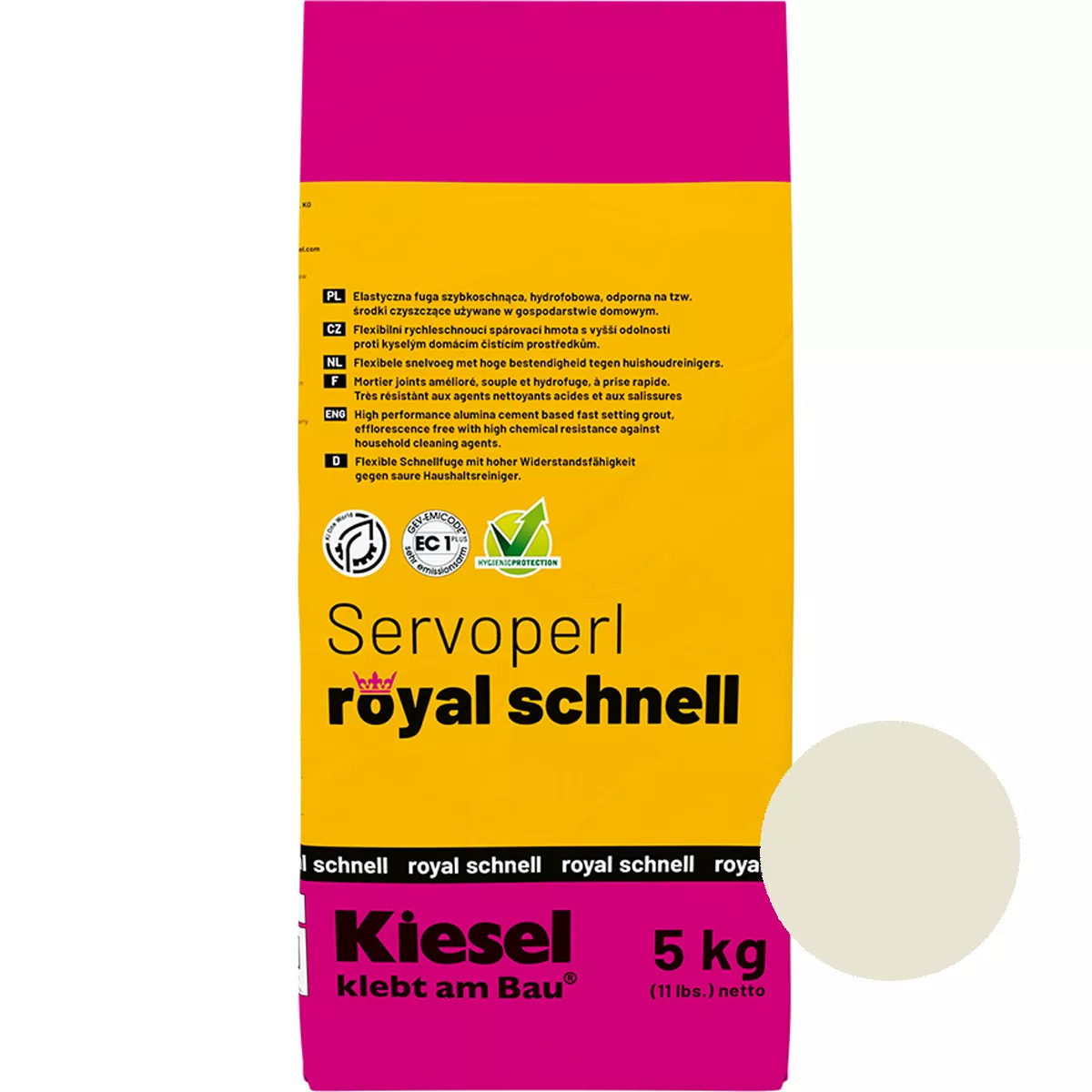 Fugemasse Servoperl Royal Schnell Pergamon 5 kg