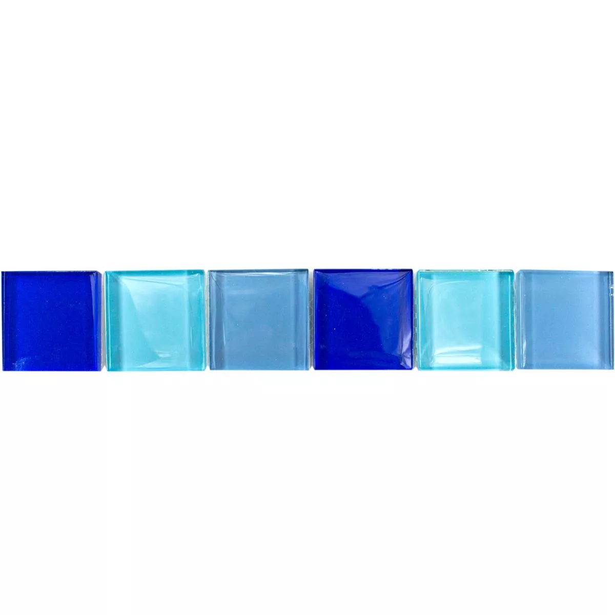 Glas Fliser Bordure Exira Blå Turkis