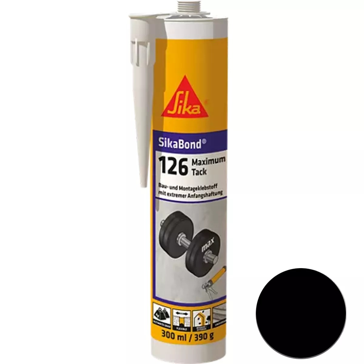 Sikabond-126 Maximum Tack Elastic Adhesive Sort 300 ml