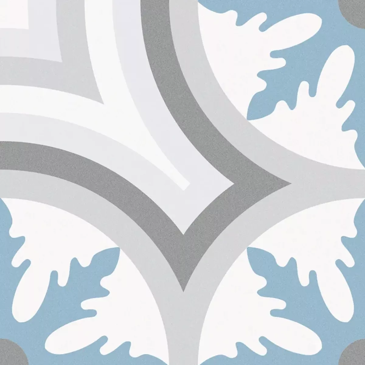 Atlantica Nomad Blå Hvid Gra 25x25 cm