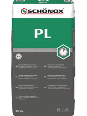 Reparationsmørtel Schönox PL 25 kg Reparationsmørtel Schönox PL 25 kg