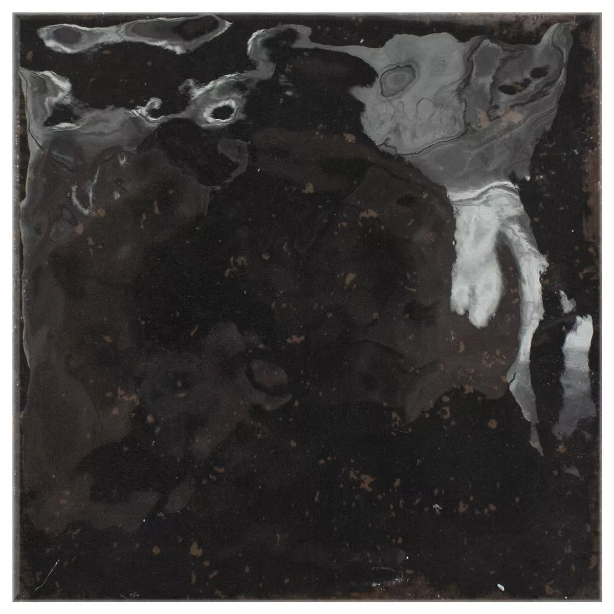 Vægfliser Kiowa Strålende Bølgepap 15x15cm Antracit Vægfliser Kiowa Strålende Bølgepap 15x15cm Antracit