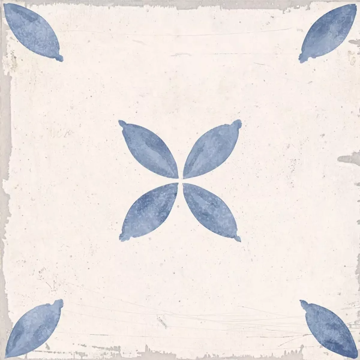 Pelin Blå Creme 25x25 cm