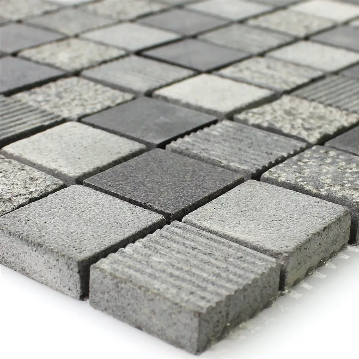 Mosaik Fliser Natursten Notte Antracit Mosaik Fliser Natursten Notte Antracit