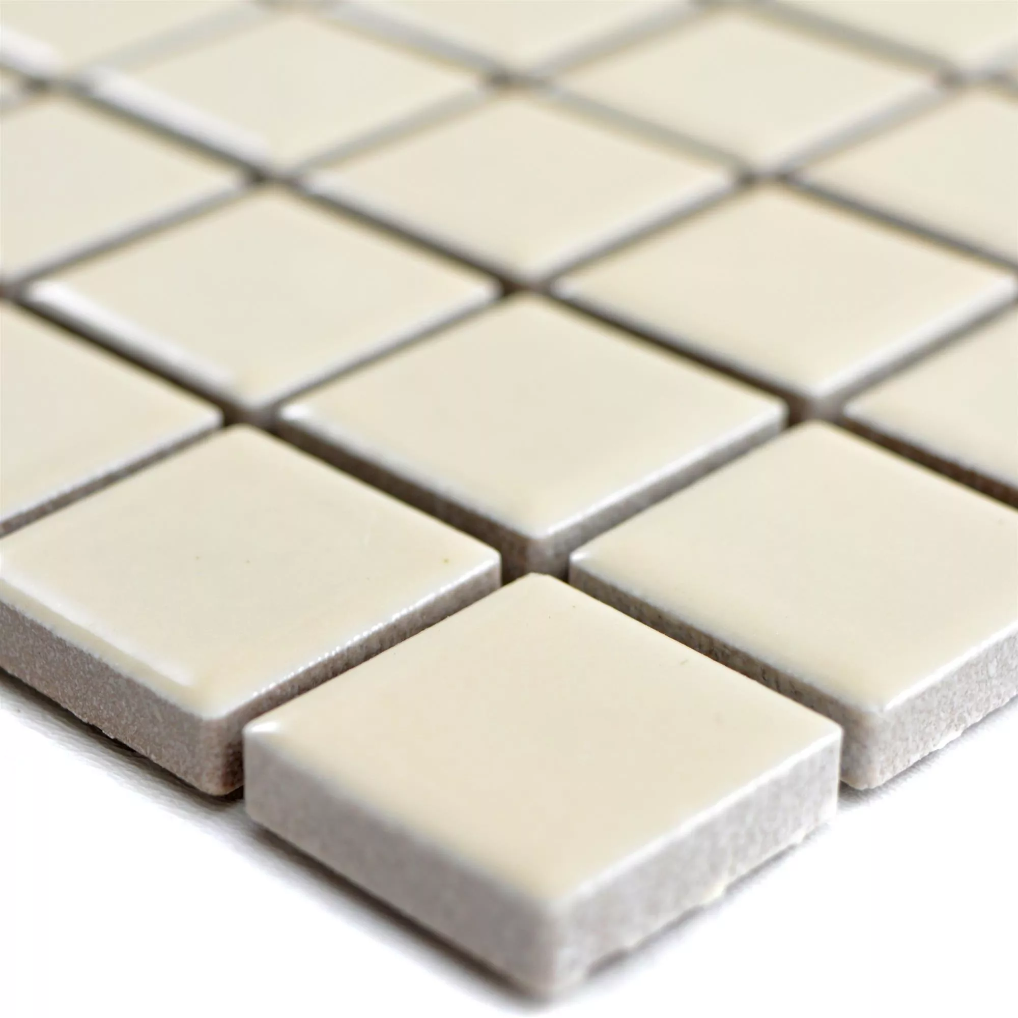 Keramik Mosaik Fliser Adrian Beige Måtte Firkant 23 Keramik Mosaik Fliser Adrian Beige Måtte Firkant 23