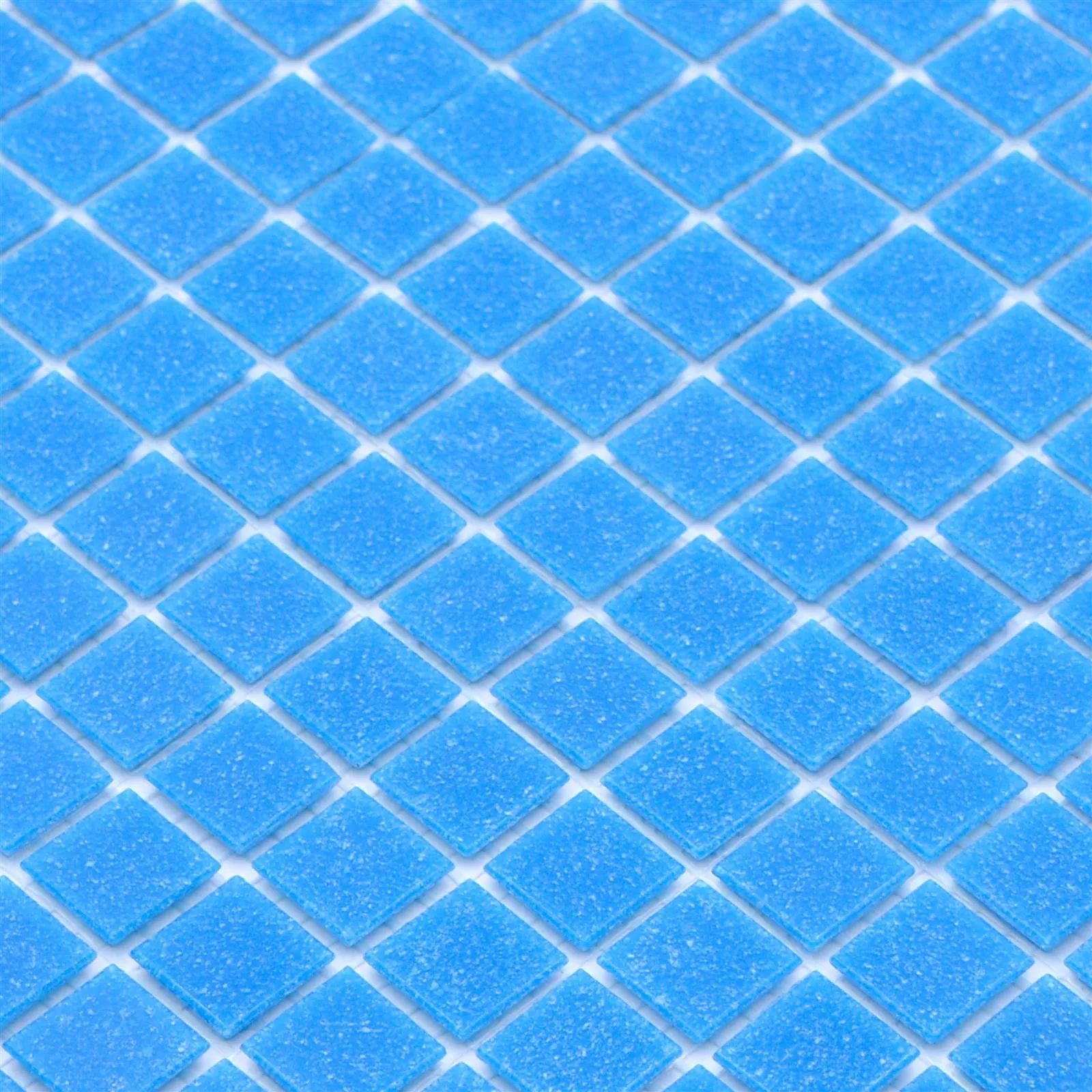 Swimmingpool Mosaik North Sea Blå Uni