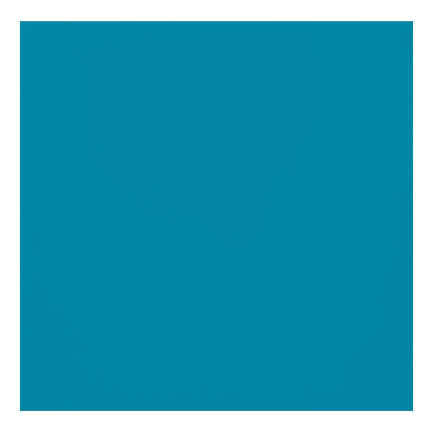 Metro flise Turkis Måtte 10x10 cm Uden Facet Freyburg Aqua Blue