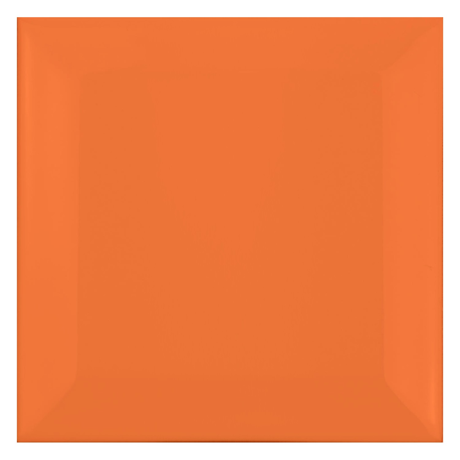 Metro flise Appelsin Måtte 10x10 cm Med Facet Catarina Naranja