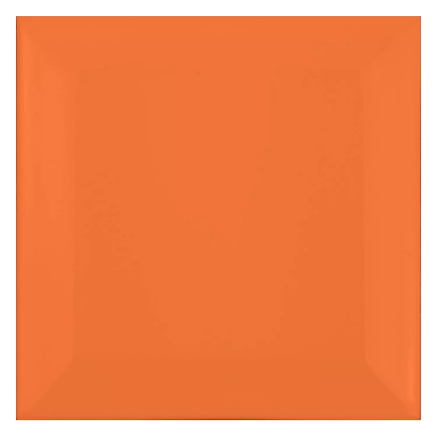 Metro flise Appelsin Måtte 10x10 cm Med Facet Catarina Naranja