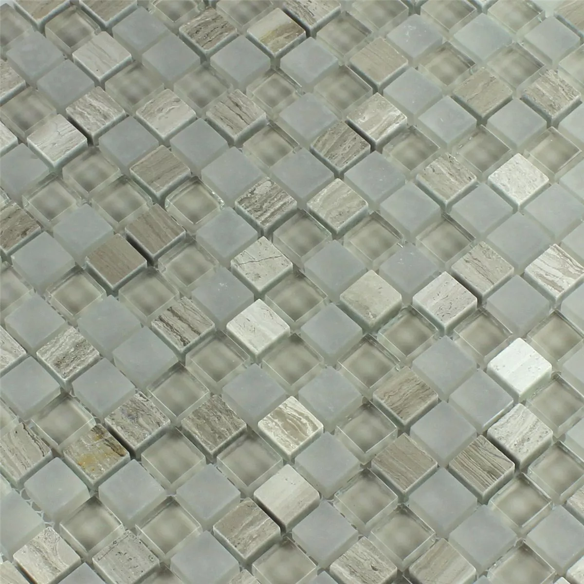 Prøve Mosaik Fliser Glas Marmor Burlywood 