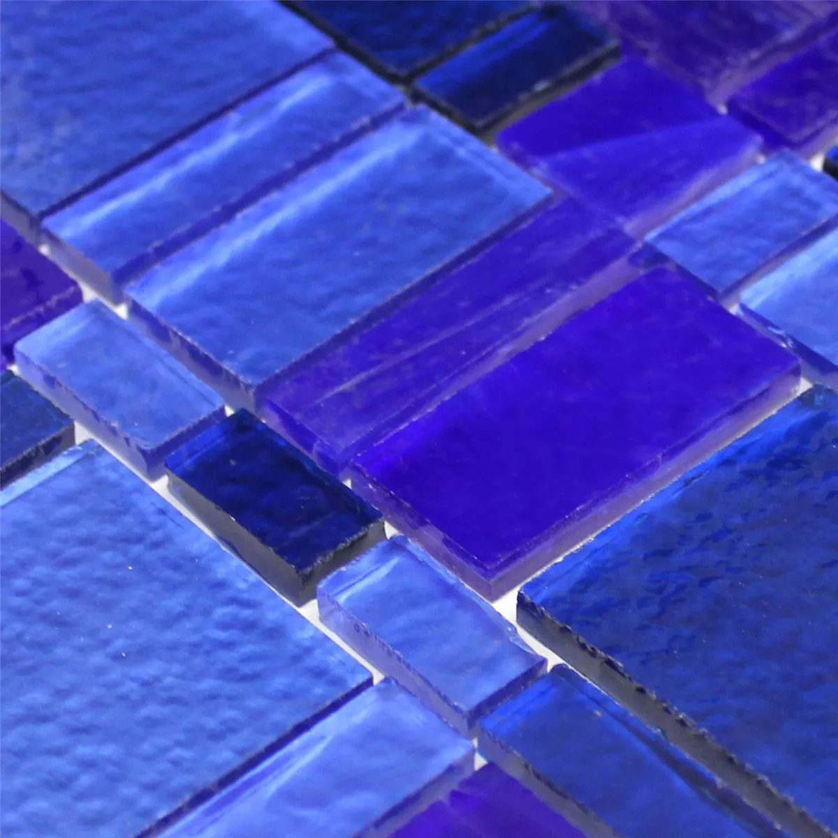 Glas Fliser Trend Mosaik Liberty Blue