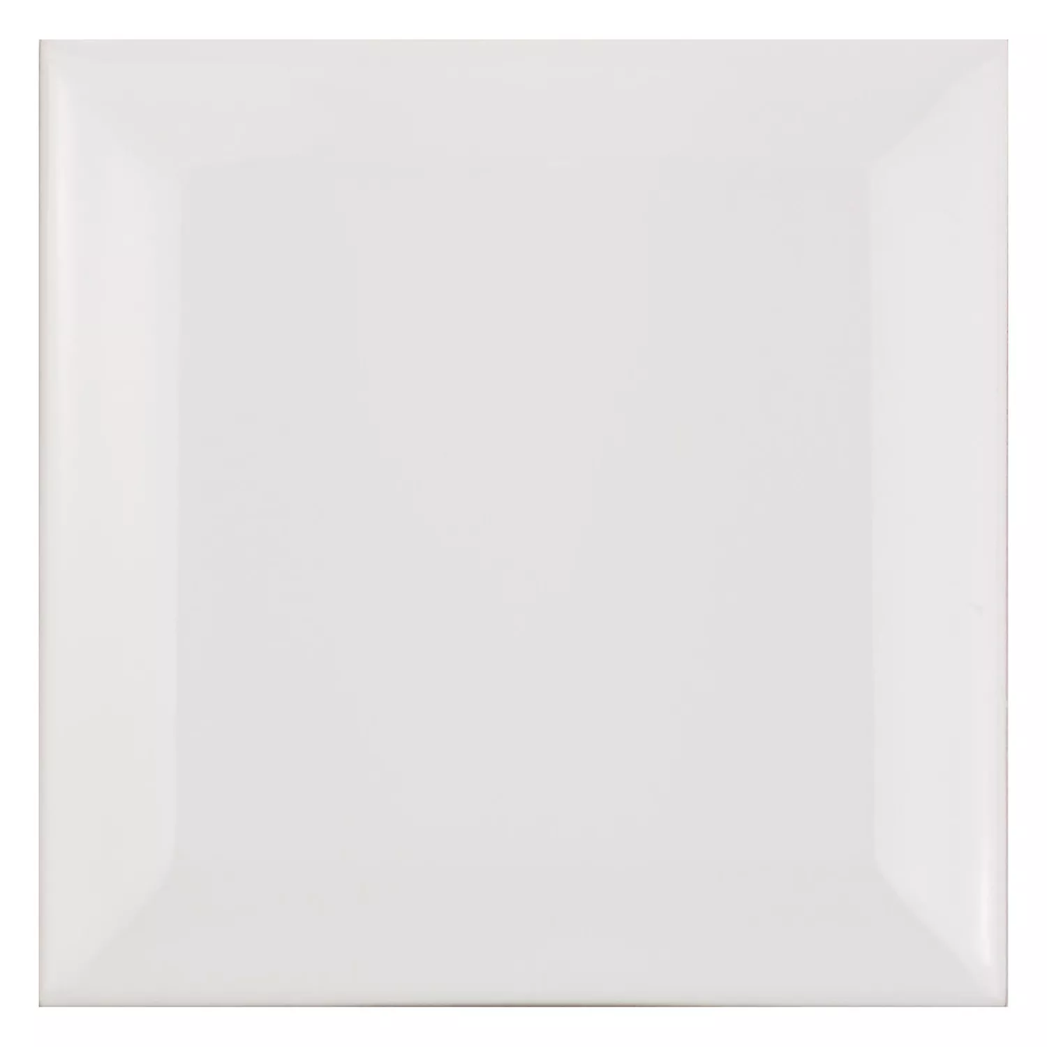 Metro flise Hvid Måtte 10x10 cm Med Facet Catarina Blanco