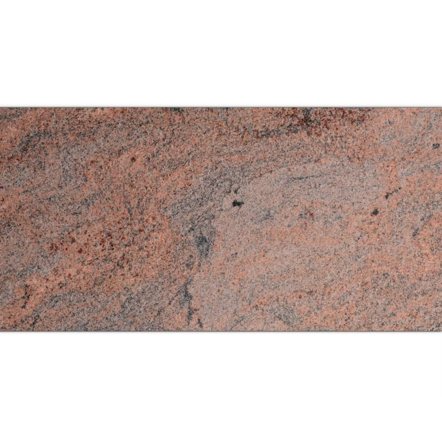 Natursten Fliser Granit Multicolor Red Poleret 30,5x61cm