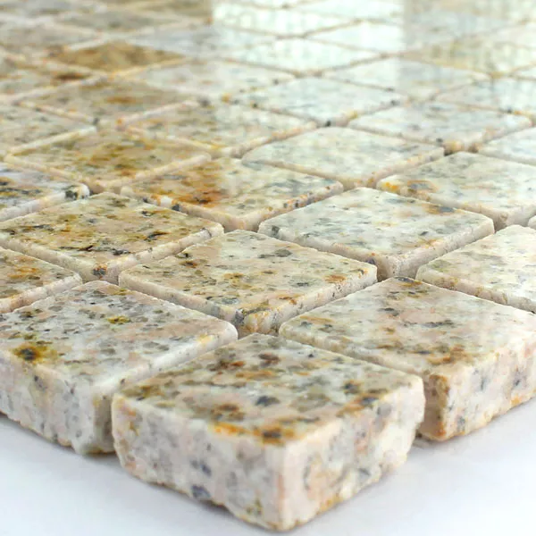 Granit Mosaik Fliser 23x23x8mm Brun Granit Mosaik Fliser 23x23x8mm Brun