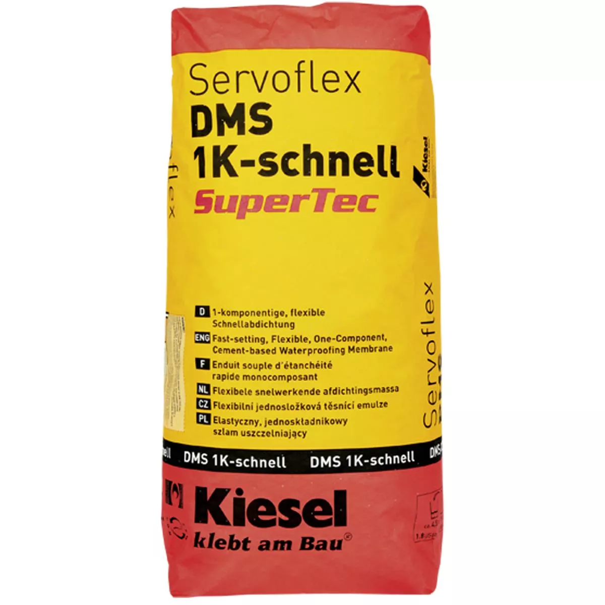 Selvnivellerende tætning Kiesel Servoflex DMS 1K-Schnell 15 kg