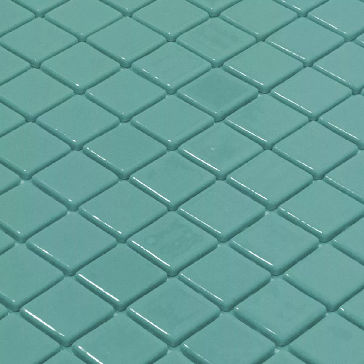 Glas Swimmingpool Mosaik Venetia Grøn Blå