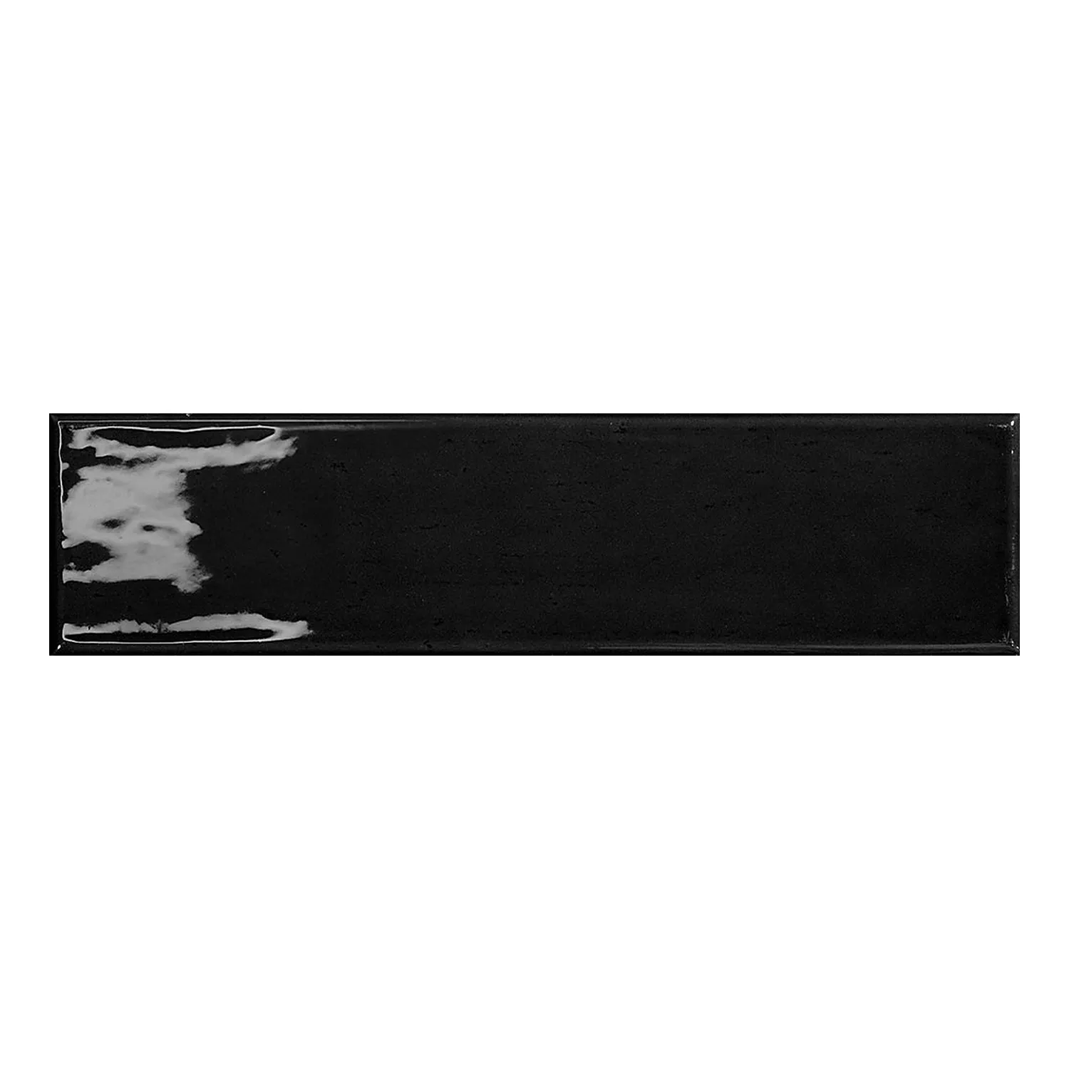 Capena Sort Strålende Rustik 7,5x30 cm Negro