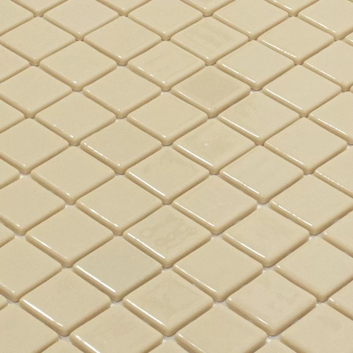 Glas Swimmingpool Mosaik Venetia Beige