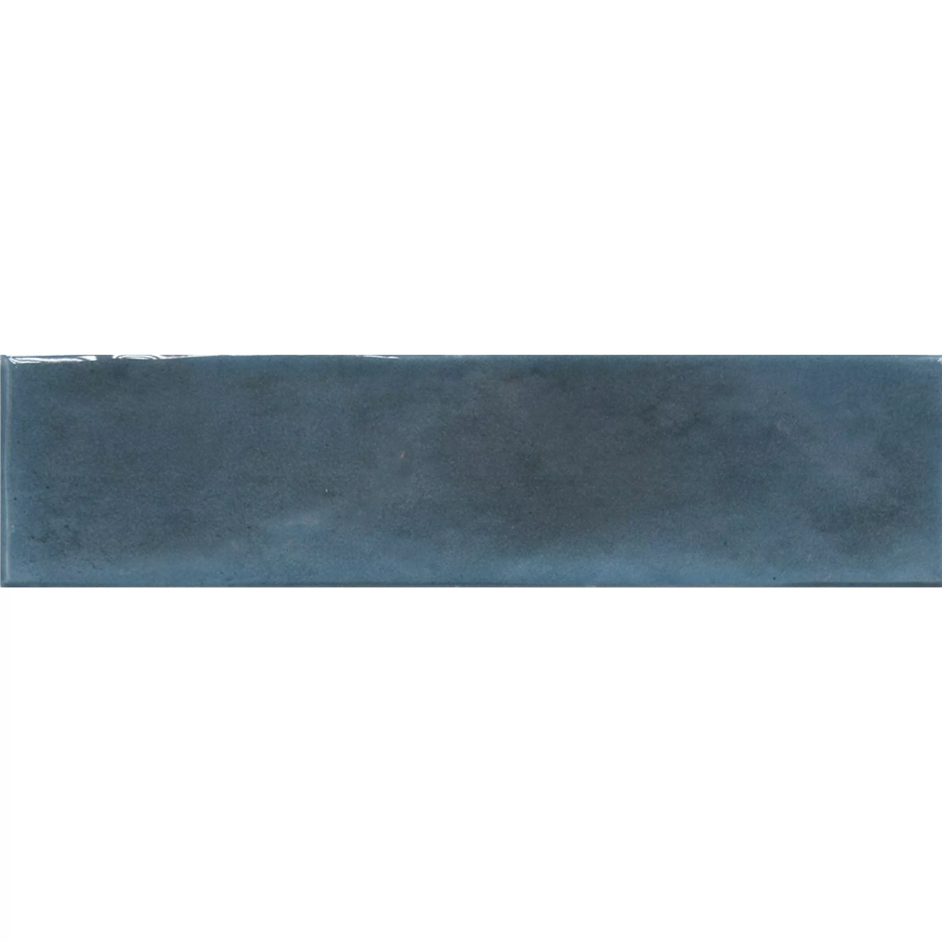 Prøve Vægfliser Conway Bølgepap 7,5x30cm Marine Blå