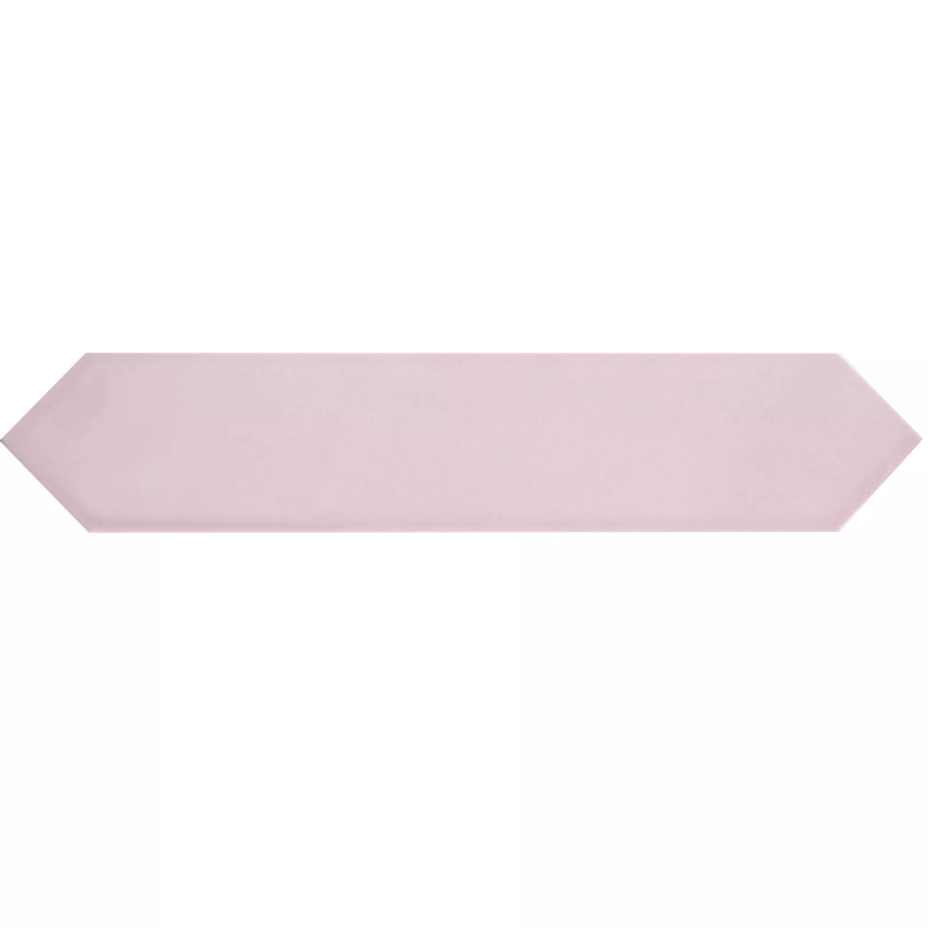 Konstanz Hexagon Lyserød Strålende 6,5x33,2 cm