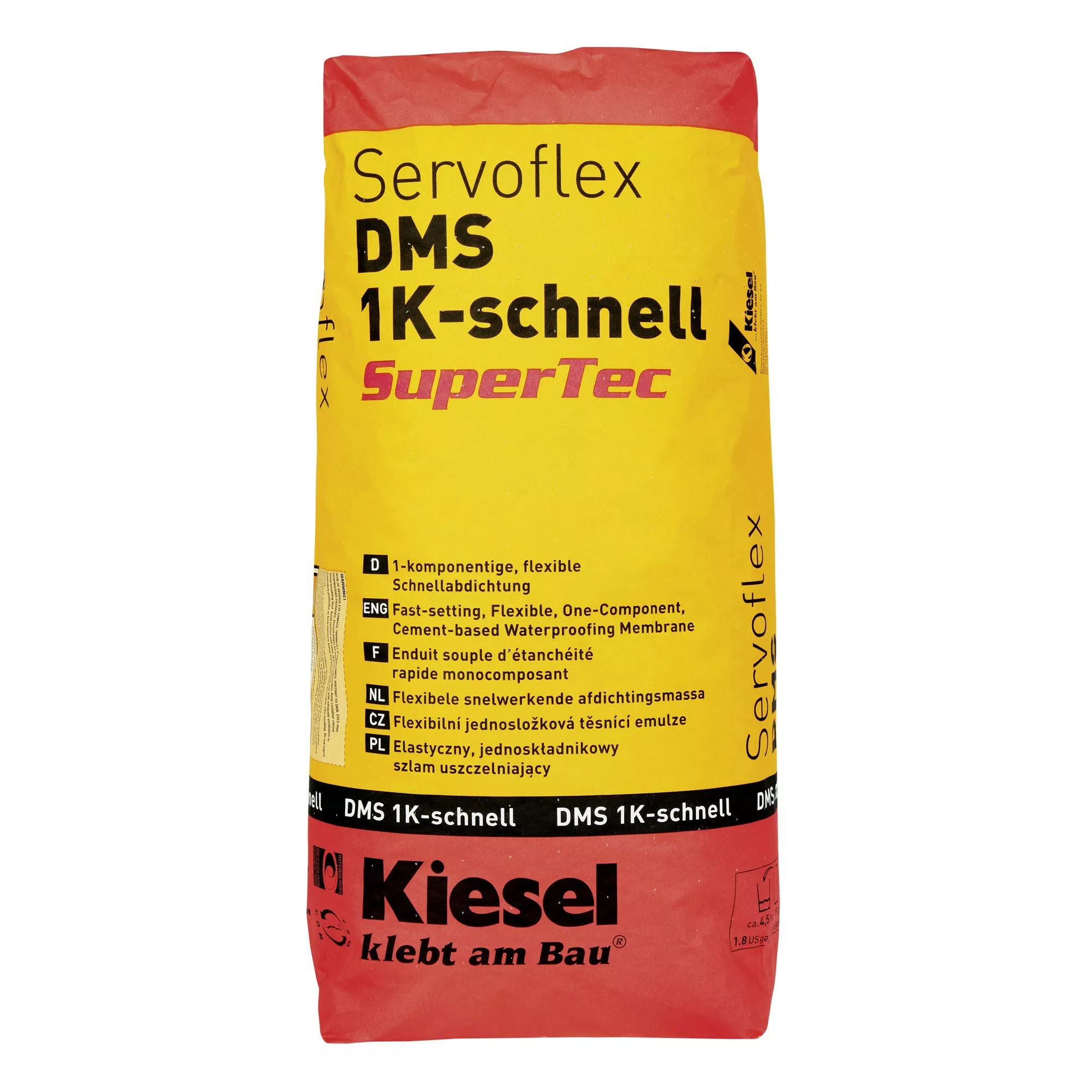 Kiesel Servoflex DMS 1K Hurtig SuperTec - Fleksibel Hurtig Forsegling (15 Kg)