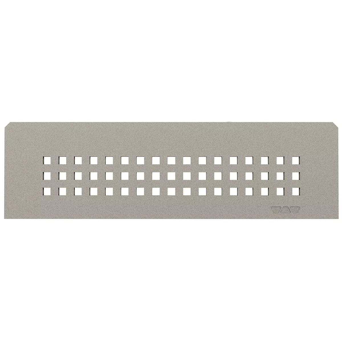 Nichevæghylde Schlüter rektangulær 30x8,7 cm firkantet grå
