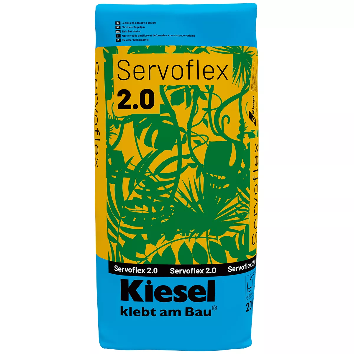 Fleksibel fliseklæber Kiesel Servoflex 2,0 20 kg