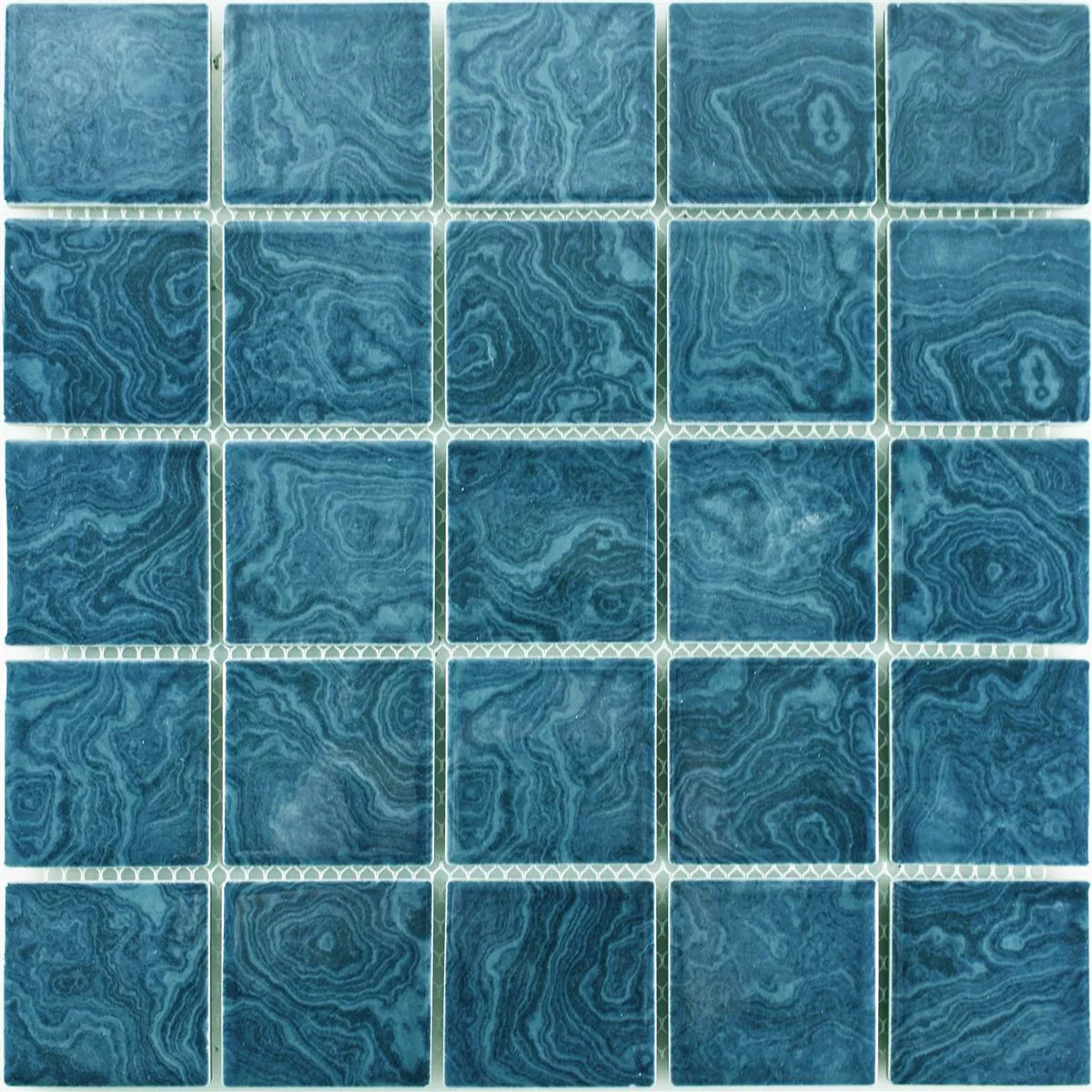 Keramik Mosaik Fliser David Grøn