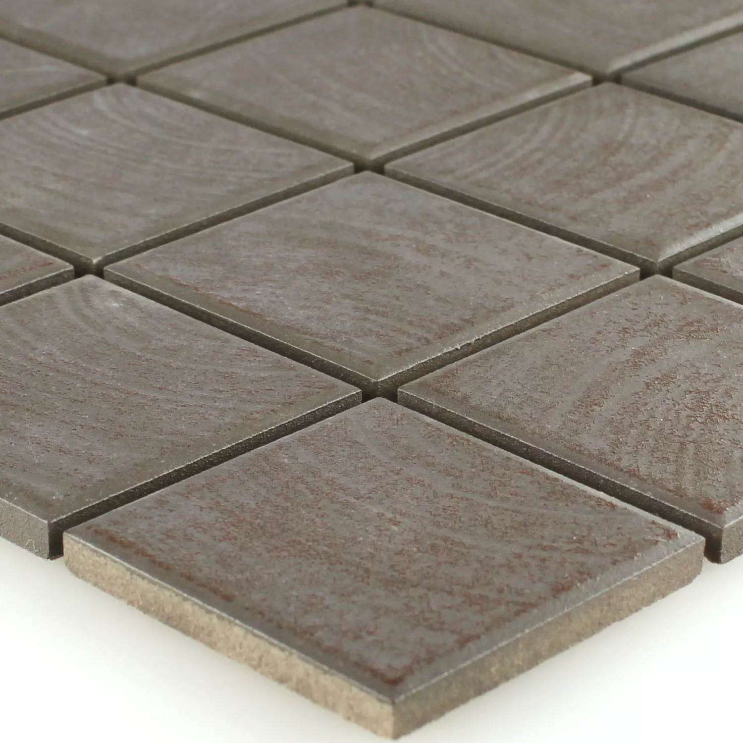 Mosaik Fliser Keramik Skridsikkerhed Brun Struktureret Mosaik Fliser Keramik Skridsikkerhed Brun Struktureret