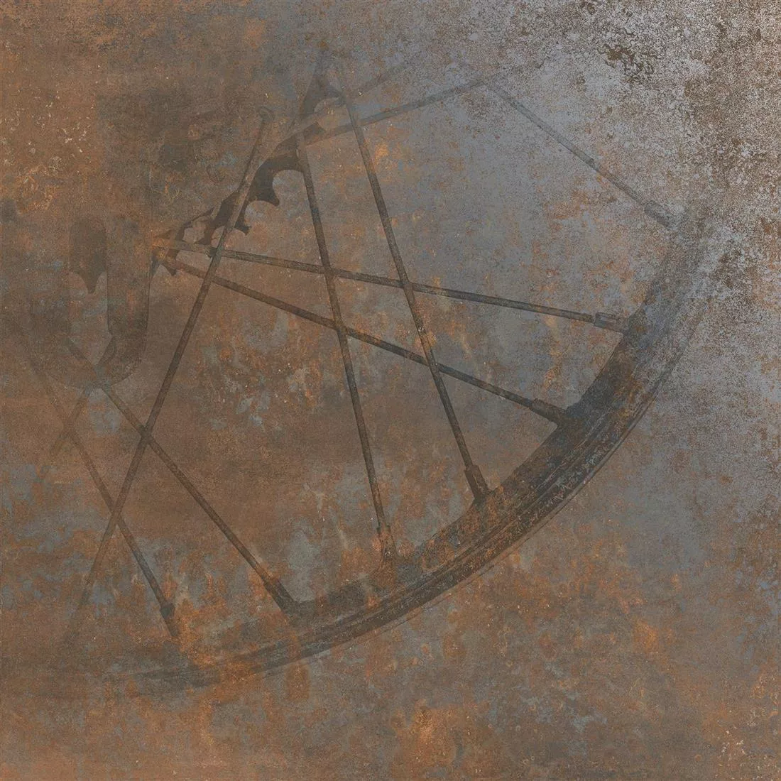 Gulvfliser Sierra Metal Optik Rust R10/B Decor Fælg Gulvfliser Sierra Metal Optik Rust R10/B Decor Fælg
