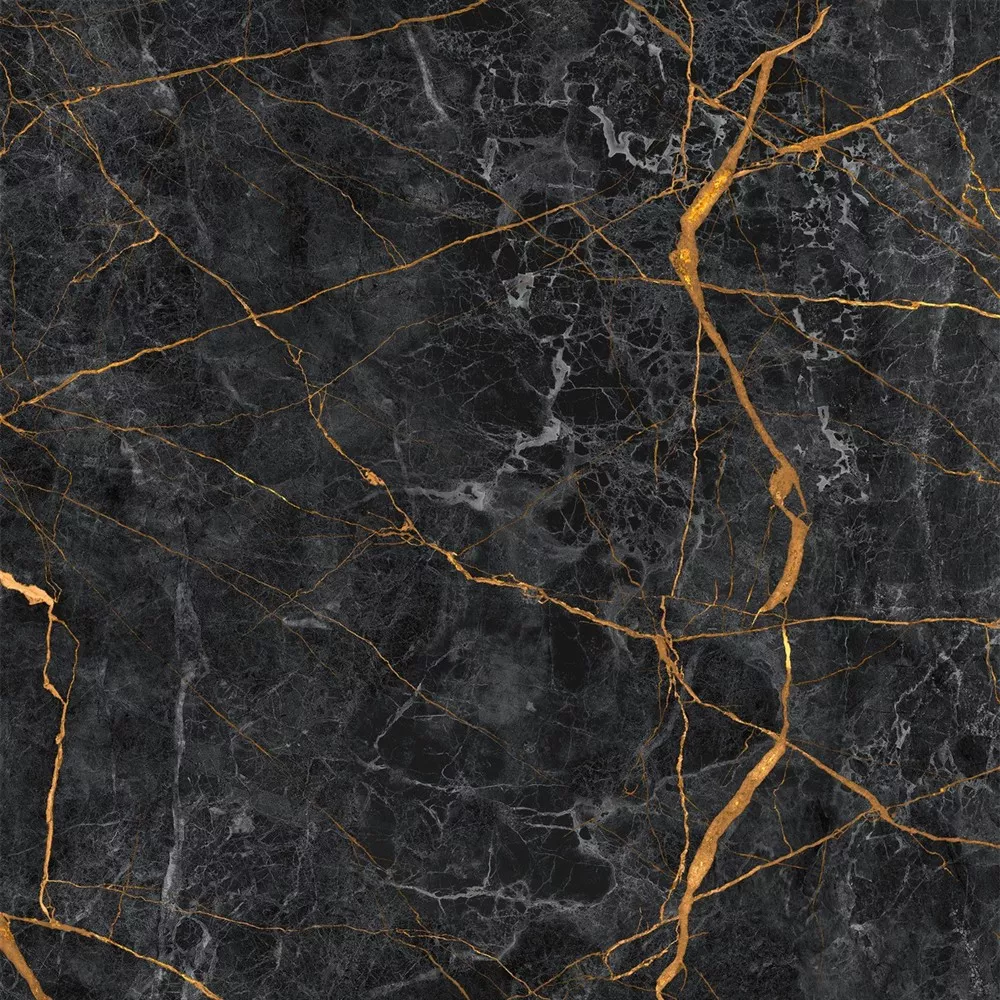 Epos Sort Guld Måtte 60x60 cm