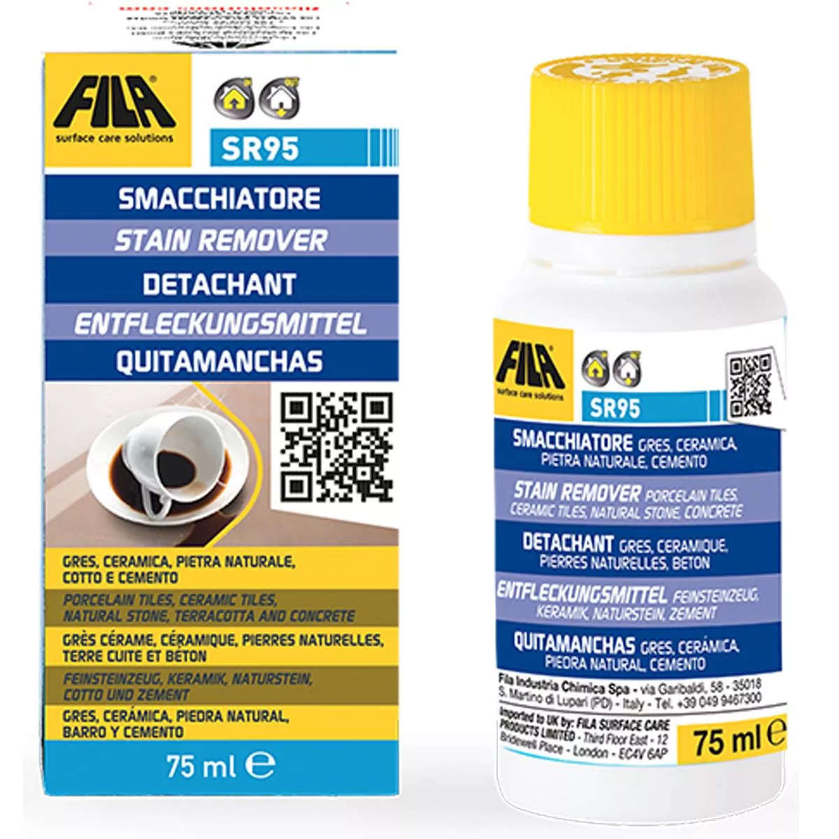 Fila SR95 Pletfjerner 75 ML Fila SR95 Pletfjerner 75 ML