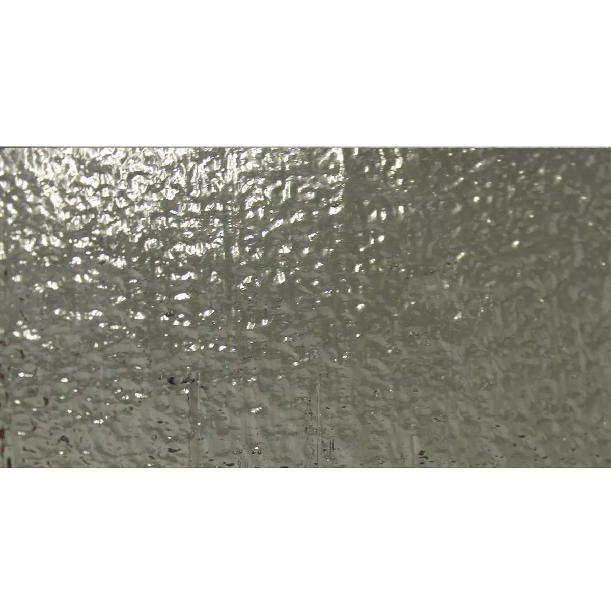Metro Glas Vægfliser Subway Grey Mirage Corrugated 7,5x15cm