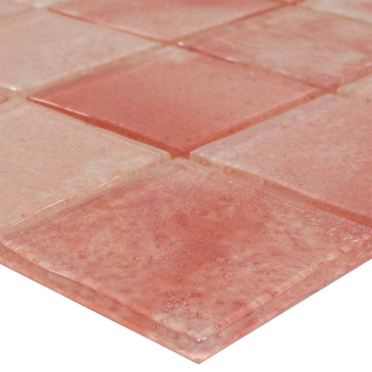 Glasmosaik Novigrad Rosa 48x48x4 mm