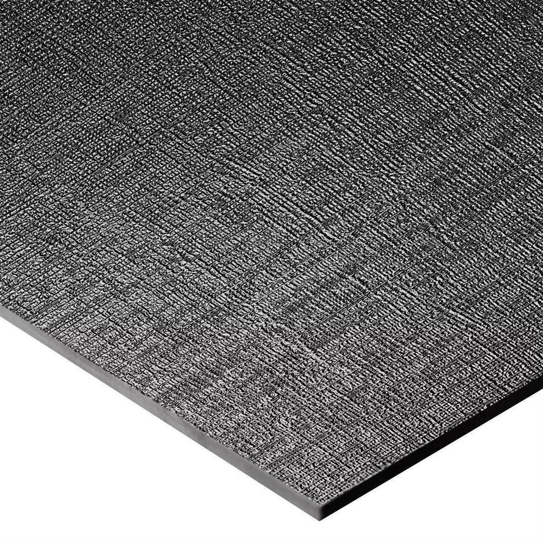 Vægfliser Vulcano Metal Decor Sort Måtte 30x120cm Vægfliser Vulcano Metal Decor Sort Måtte 30x120cm