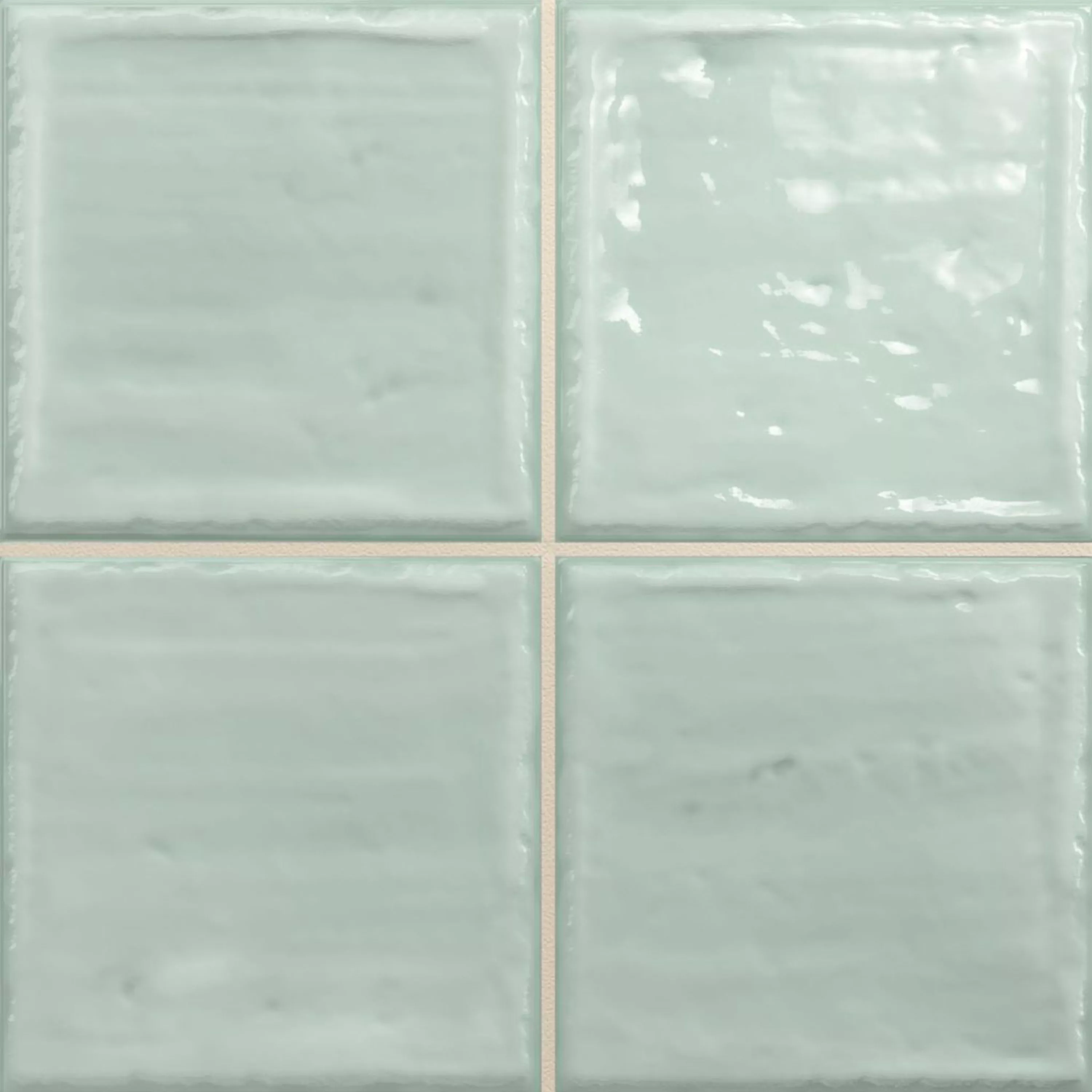 Vægfliser Verbania Strålende Bølgepap Turkis 20x20cm Vægfliser Verbania Strålende Bølgepap Turkis 20x20cm