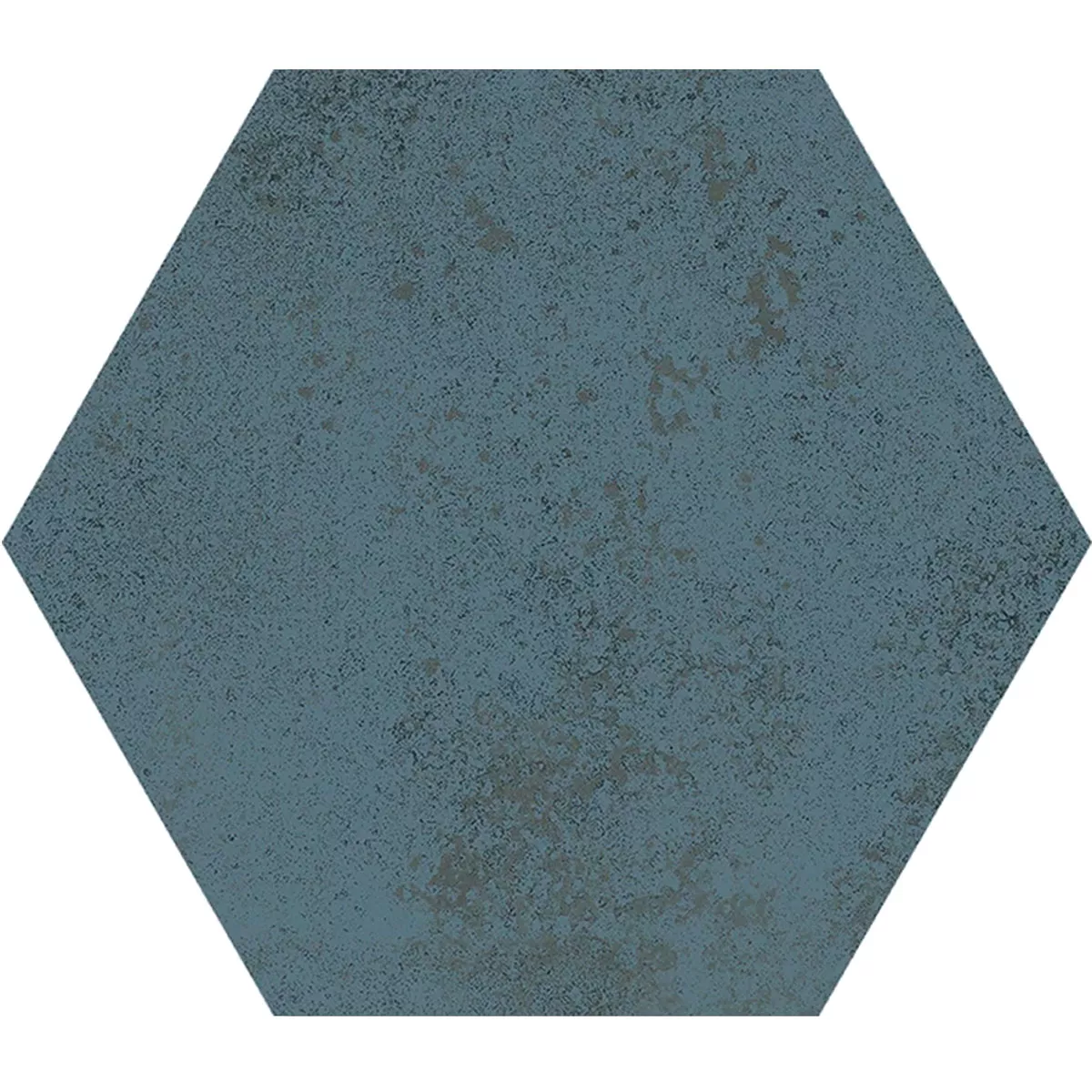 Prøve Porcellanato Swimmingpool Fliser Palencia Turkis Hexagon