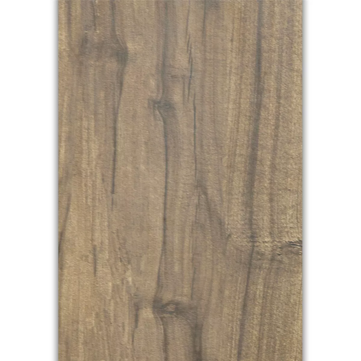Prøve Terrasser Fliser In Imiteret Træ Emparrado Brun 40x80cm