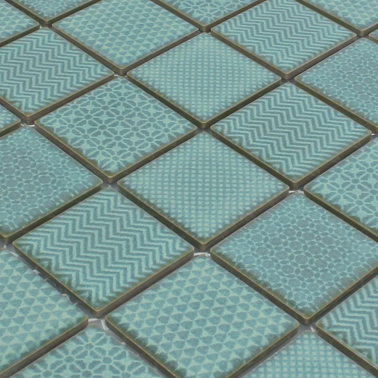 Mosaik Fliser Keramik Sapporo Grøn