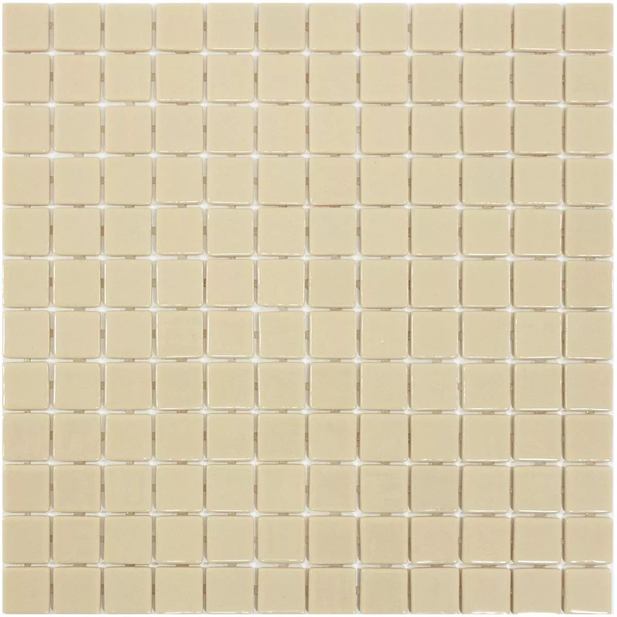 Glas Swimmingpool Mosaik Venetia Beige