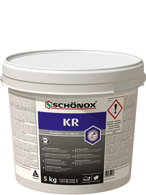 Fliseklæbende epoxyharpiks Schönox KR 5 kg Fliseklæbende epoxyharpiks Schönox KR 5 kg