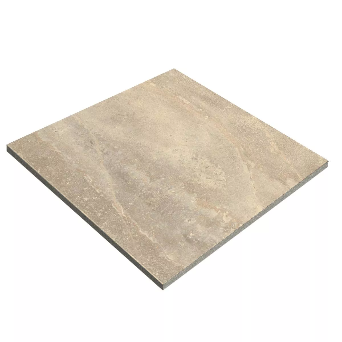 Terrasser Fliser Porcellanato Hammond Beige 60x60x2 cm