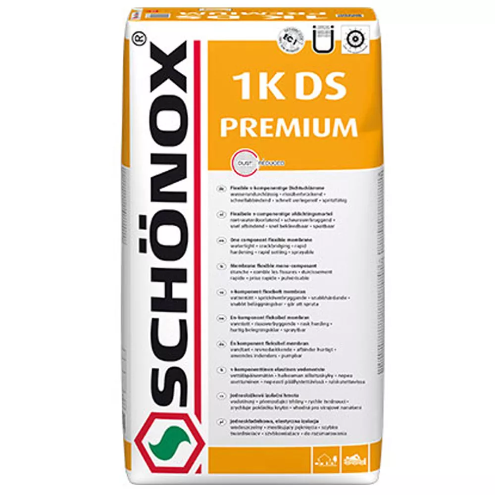 Schönox 1K-DS PREMIUM - Tætningsopslæmning / Tætning (18 Kg)