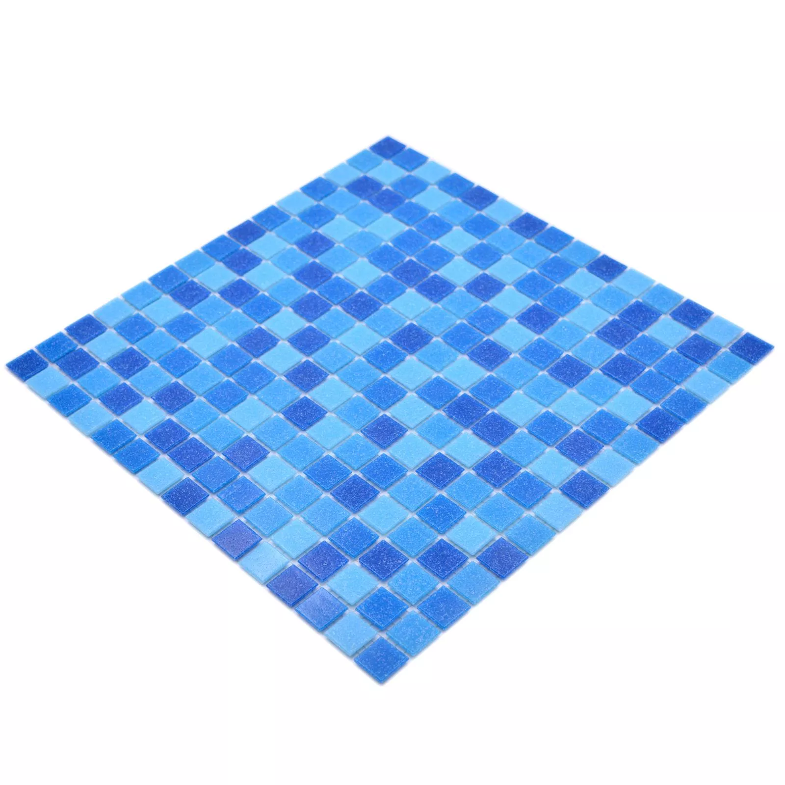Prøve Swimmingpool Mosaik North Sea Blå Lyseblå Mix