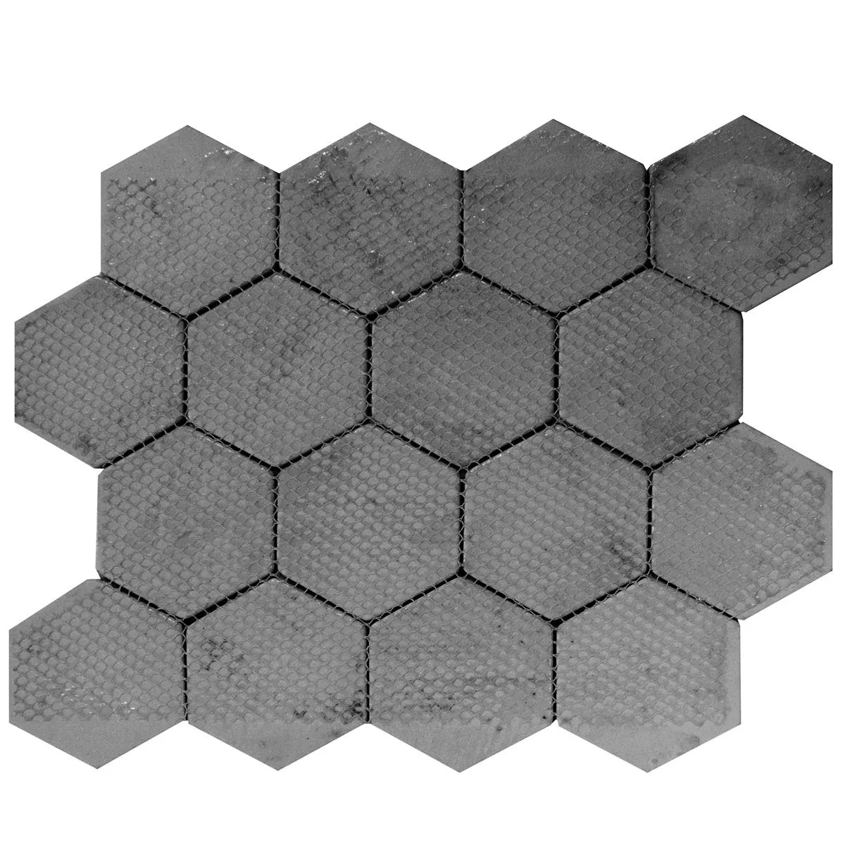 Glasmosaik Fliser Andalucia Hexagon Sort