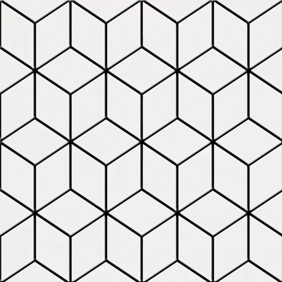 Skyros Sort Hvid 25x25 cm