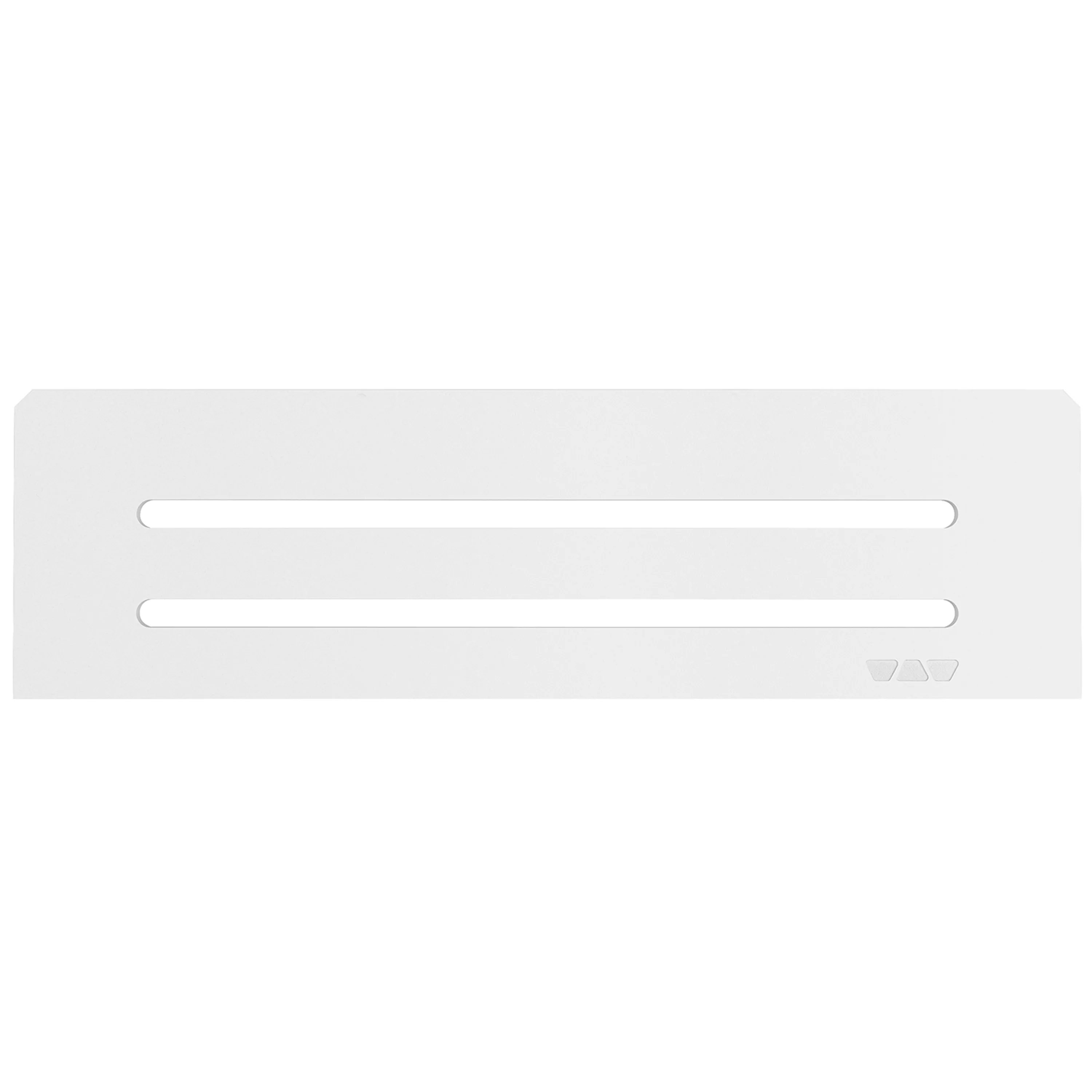 Nischen Wandablage Schlüter Rechteck 30x8,7cm Wave Weiß