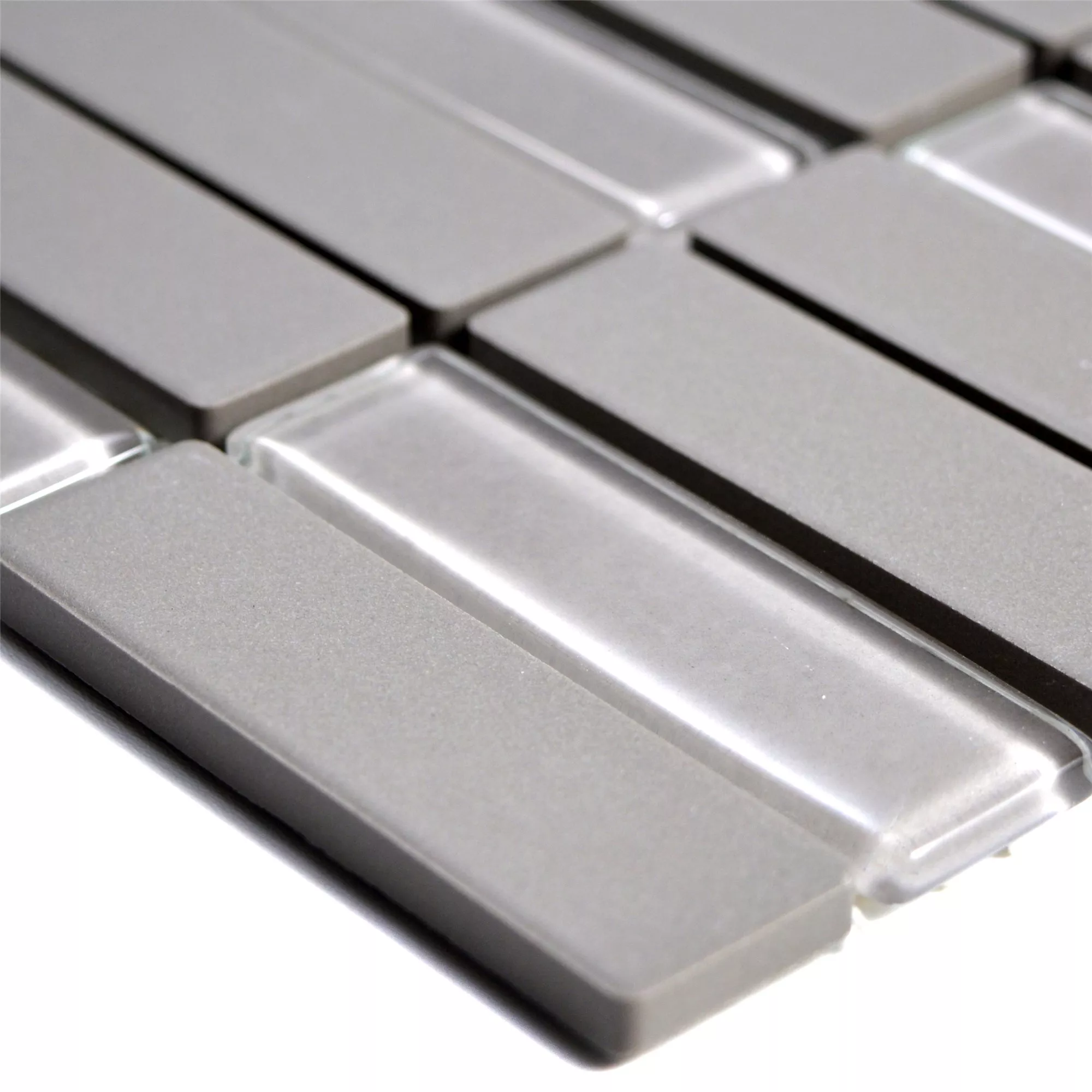 Mosaik Fliser Uglaseret Garden Gra Stænger